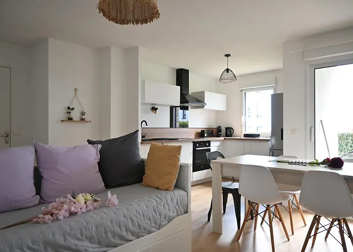 Appartement Spacieux Et Moderne A 10 Minutes Du Port De Vannes